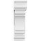 Ekena Millwork Standard Olympic Architectural Grade PVC Bracket with Traditional Ends, 3"W x 12"D x 12"H BKTP03X12X12OLY01 - alternate 3